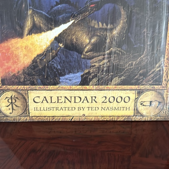 *SEALED* Harper Entertainment Tolkien 2000 Calendar, Illustrated by Ted Nasmith - Picture 4 of 9